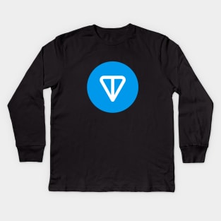 Ton Coin Crypto T-shirt Kids Long Sleeve T-Shirt